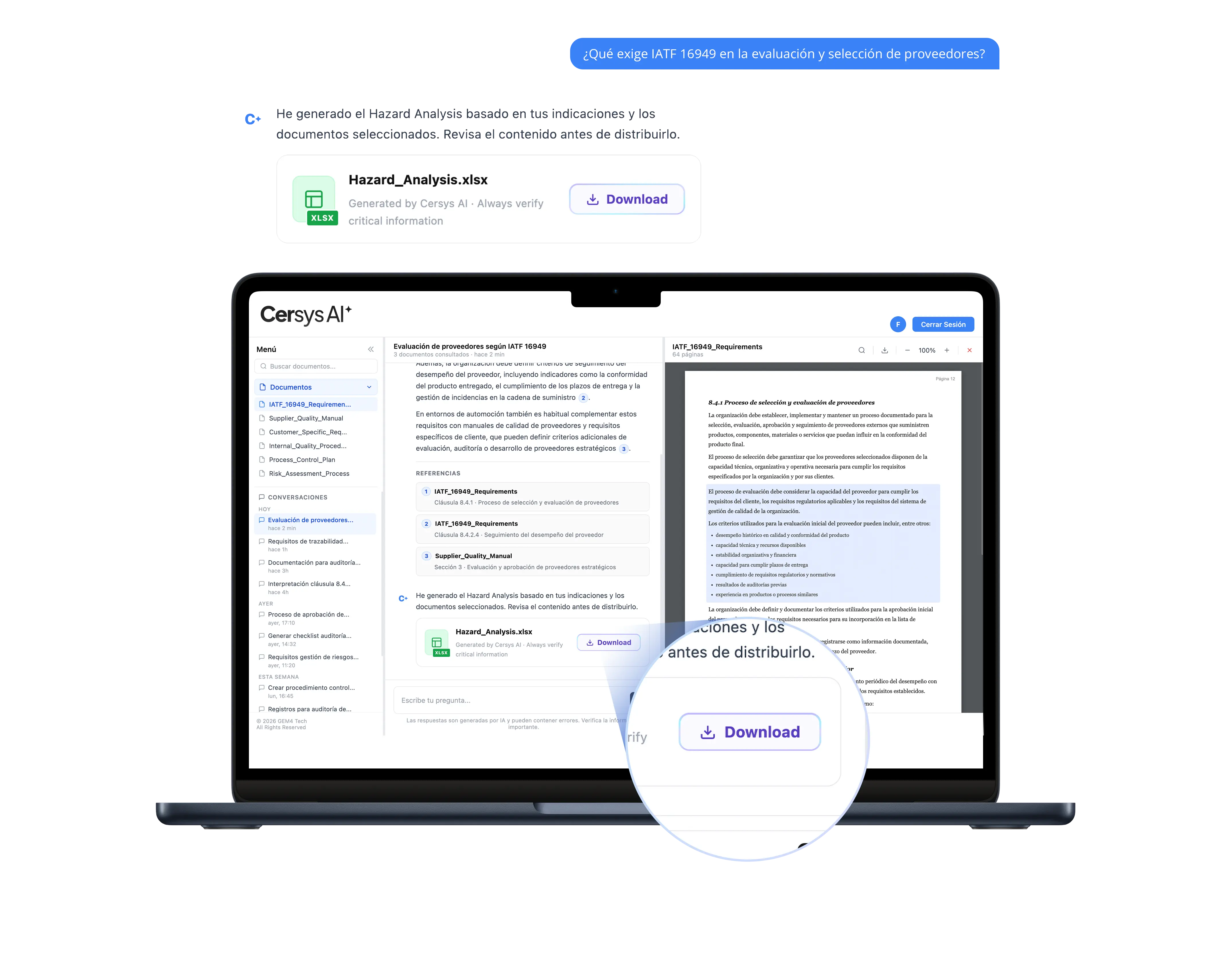 Generación de documentación